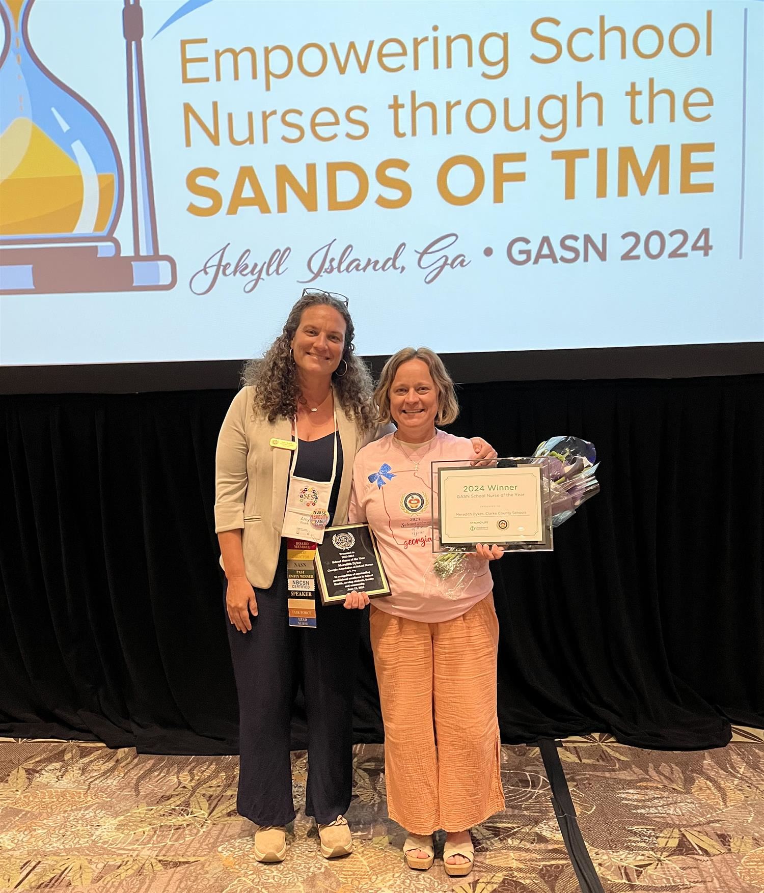 CCSD Nurse Dykes Named Georgia School Nurse of the Year
